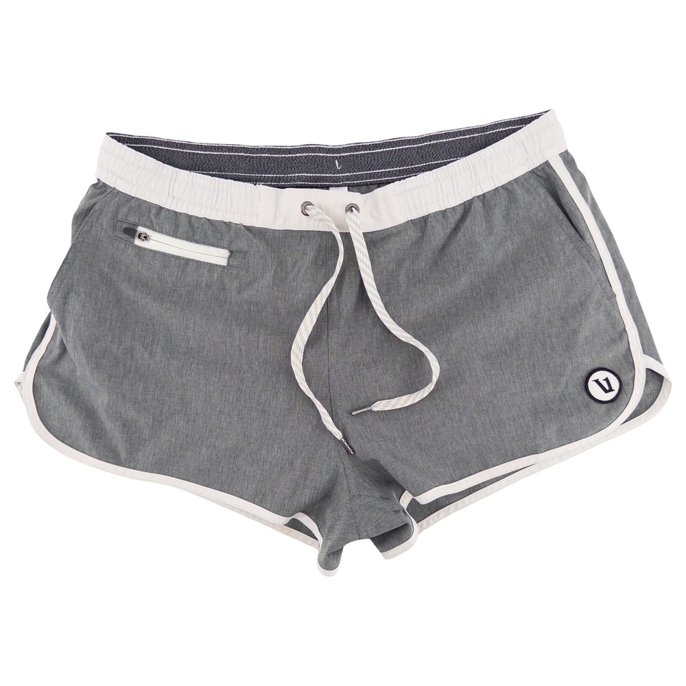 Vuori Womens Medium Tavi Short Grey VW361 Performance Athletic Athleisure Gym